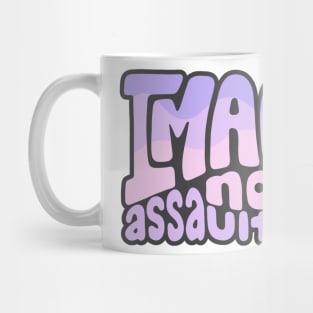 Imagine No Assault Weapons Word Art Mug